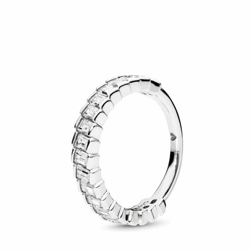 Pandora Australia Glacial Beauty Stackable Ring - Sterling Silver | WNFIXA189